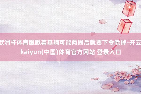 欧洲杯体育眼瞅着基辅可能两周后就要下令除掉-开云·kaiyun(中国)体育官方网站 登录入口